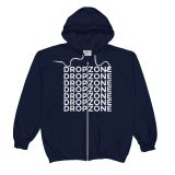 DropZone Unisex Zip Hoodie
